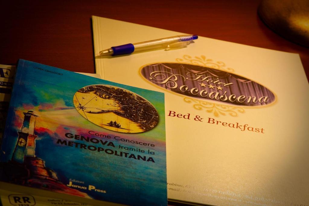Hotel Boccascena เจนัว ภายนอก รูปภาพ